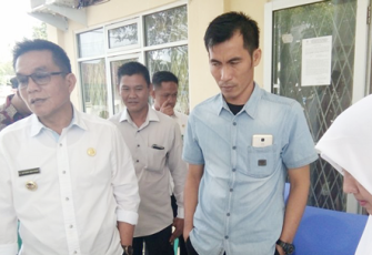 Bupati Dirwan Mahmud saat ditemui di kediamannya Rabu (8/2/2017).