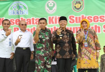 Launching TMKK tingkat Provinsi Bengkulu bertempat di Desa Batu Ampar Kec. Kedurang Kab. Bengkulu Selatan, Kamis (27/4).