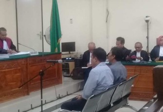 Saat sidang digelar di PN Tipikor Bengkulu 