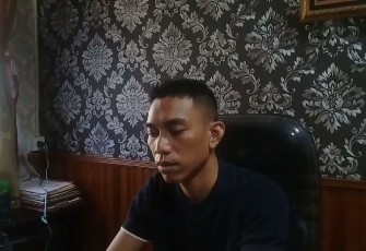 Kasat Reskrim AKP Roy Noor, S.IK saat memberikan keterangan kepada awak media