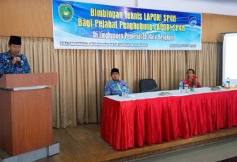 Bimtek aplikasi Layanan Aspirasi Pengaduan Online Rakyat (Lapor) Sistem Pengelolaan Pengaduan Pelayanan Publik Nasional (SP4N)
