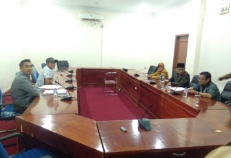 Badan Kehormatan DPRD Kota Bengkulu saat memanggil Teuku Zulkarnain