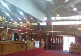 Paripurna Penyampaian Nota Keuangan APBD Perubahan tahun 2017