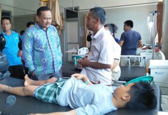 Komisi I DPRD Kota Bengkulu menggelar inspeksi mendadak (sidak) ke RSUD Kota Bengkulu