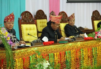 Sidang paripurna istimewa HUT Provinsi Bengkulu ke-49