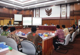 Rapim TEPRA 2017, di Ruang Pola Provinsi Bengkulu.