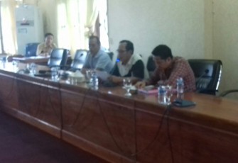 DPRD Kota Bengkulu saat hearing bersama FAKAM