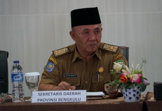 Sekretaris Daerah Provinsi Bengkulu Nopian Andusti