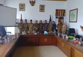 Rapat Pelaksanaan Pilot Project Admin (PPA) Di Pimpin Bupati Seluma Bundra Jaya 