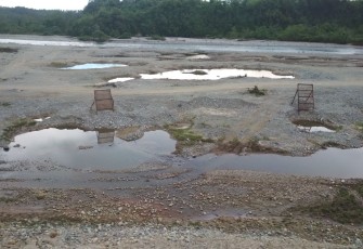 Pengerukan Pasir dan Batu PT Rizki Putra Bersaudara. 