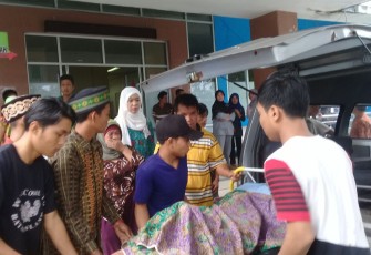 Korban usai divisum di RSUD Curup.