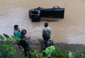 Kondisi Carry Pick Up saat kecelakaan