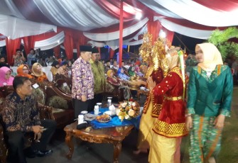 Pejabat Wali Kota Bengkulu Dalam Acara Malam Syukuran