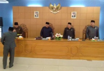 Rapat Paripurna Dewan Perwakilan Rakyat Daerah Bengkulu Utara 