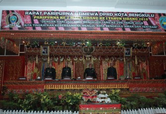  Paripurna Istimewa HUT Kota Bengkulu Ke 299