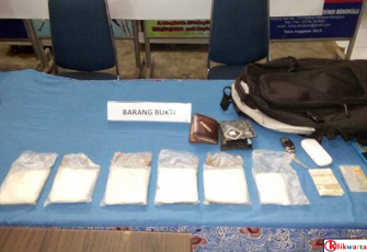 Barang Bukti Sabu.