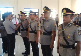 Sertijab Kasat Intelkam dan Kasat Narkoba Polres Kaur