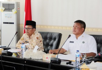 Ass I Hamka Sabri membuka Rapat Sinergi bersama Institusi terkait Dalam Rangka Advokasi Pembangunan Berwawasan Anti Narkoba Kepada Institusi Pemerintah.