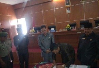 Penandatanganan Berita Acara