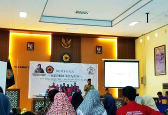 Kepala Bidang Pemberdayaan Pemuda Dispora Provinsi Bengkulu  May Sudarta