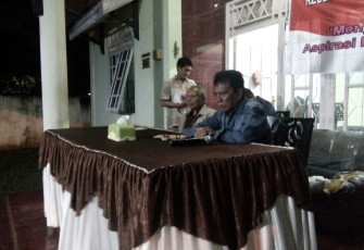 Anggota DPRD Kota Bengkulu Hotman Nababan