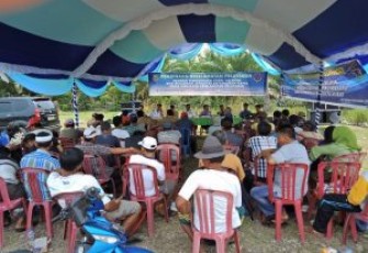 Dishub Laksanakan Pembinaan Keselamatan Pelayaran Desa Pasar Bantal, Mukomuko