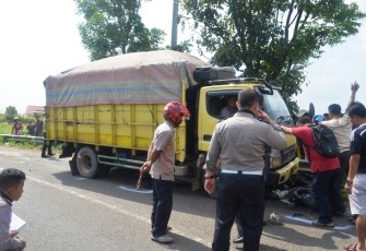 Lakalantas Korban FB Tewas Terlindas Truk 