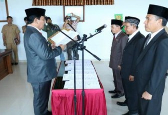 Pelantikan Pejabat Tinggi Pratama Kabupaten Seluma