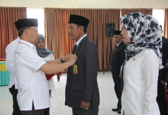 Plt Gubernur Bengkulu Rohidin Mersyah hadir dan resmikan Pembukaan Pelaksanaan Diklat Kepemimpinan.