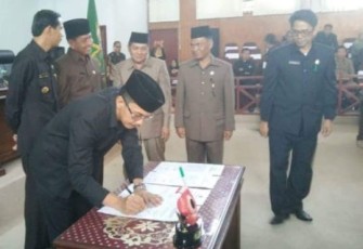 Pengesahan APBD-P Kaur