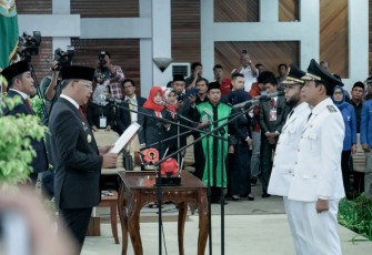 Pelantikan Wali Kota dan Wakil Wali Kota Bengkulu