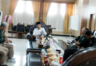 Plt Gubernur Bengkulu sambut tim terpadu Kementerian Lingkungan Hidup dan Kehutanan (LHK) RI