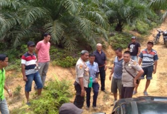 Aparat Kepolisian Mendatangi Lokasi PT. Jatropa Solutions 