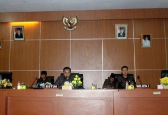 Paripurna DPRD Bengkulu Tengah 