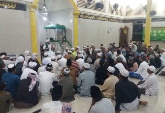 Walikota Bengkulu Helmi Hasan mengunjungi Bupati Mukomuko Choirul Huda, Senin (15/10)