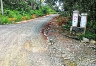 Kondisi Jalan Desa Air Sebayur saat ini