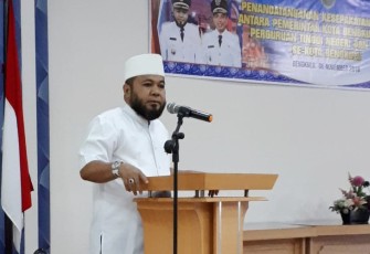 Walikota Bengkulu Helmi Hasan