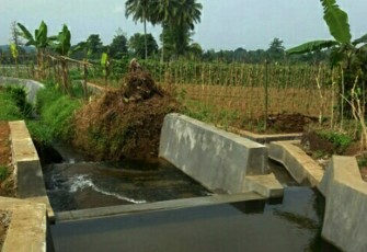 Dam Parit Desa Baturaja Kol, Kecamatan Hulu Palik, Bengkulu Utara