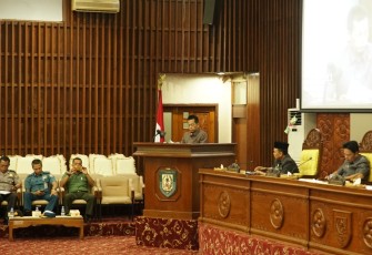 Asisten I Setda Provinsi Bengkulu Drs. H. Hamka Sabri, Msi menghadiri Rapat Paripurna DPRD Provinsi Bengkulu yang ke- 18 Masa Persidangan ke – III Tahun Sidang 2018