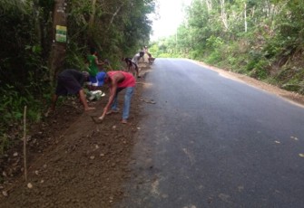 Peningkatan Jalan Hotmix Lais-Argamakmur