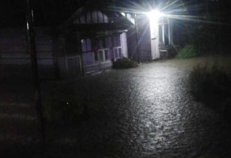 Banjir rendam rumah warga RT 08 RW 03 Kelurahan Anggut, Kecamatan Ratu Samban, Kota Bengkulu