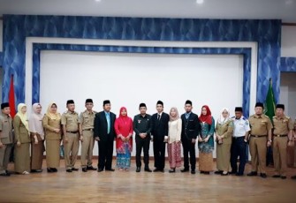 Pelantikan Direksi PD RAN Oleh Wakil Wali Kota Bengkulu Dedy Wahyudi 