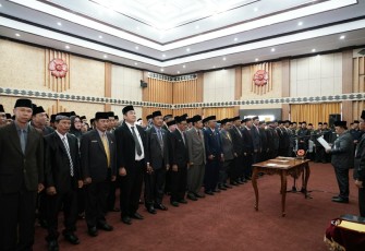 Pelantikan Eselon III dan IV Pemprov Bengkulu