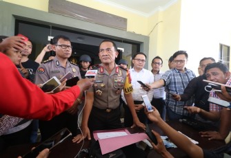Kapolda Bengkulu saat gelar ekpose 
