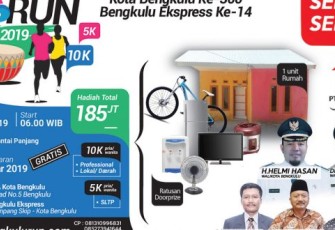 Bengkulu RUN 10 K dan 5 K