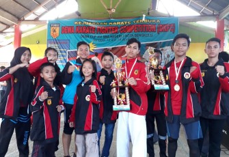 Inkai Bengkulu Kembali Borong Piala 'Best of the Best' di Dewa Karate Fighter Competition