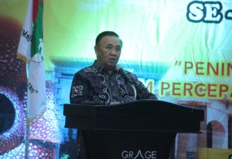 Sekretaris Daerah Provinisi Bengkulu Nopian Andusti Dalam Rapat Teknis-Rapat Koordinasi Gubernur Se-Sumatera tahun 2019