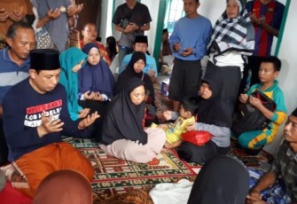 Wakil Wali Kota Bengkulu Dedy Wahyudi Kunjungi Korban 
