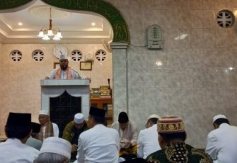 Wali Kota Bengkulu Helmi Hasan Saat Safari Subuh 