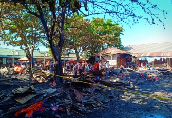 Kebakaran di Pasar Minggu 